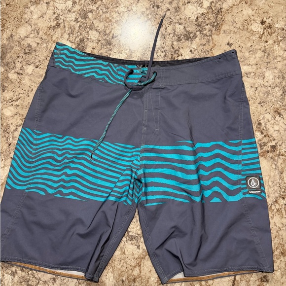 Volcom Other - Volcom Men's Teal and Gray Board Shorts